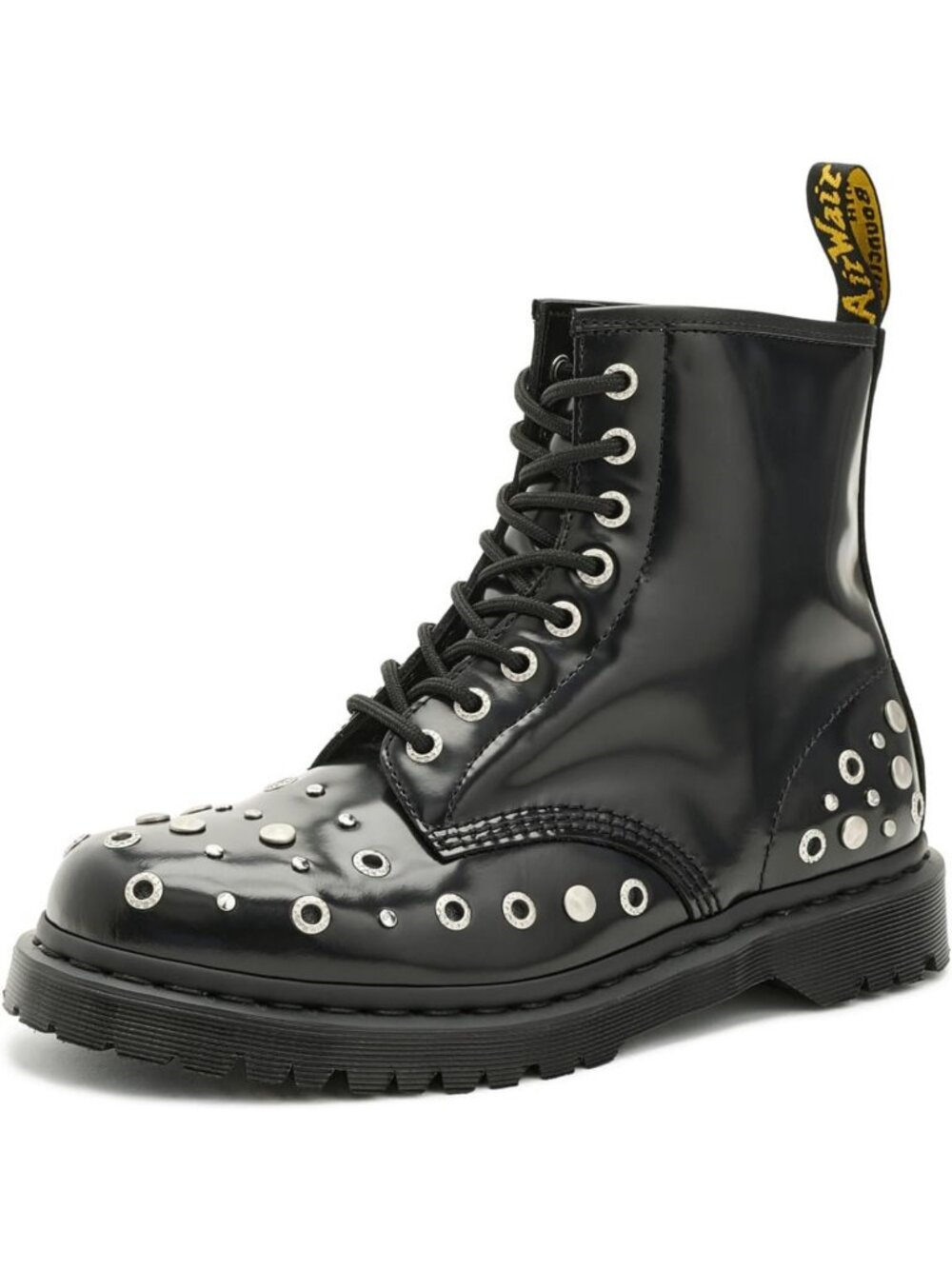 Unisex 1460 Hardware Combat Boots | Classic Leather, Durable, Stylish Footwear